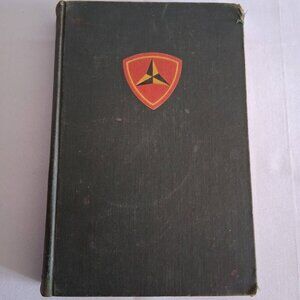 Vintage 1948 The Third Marine Division Hardcover Book
